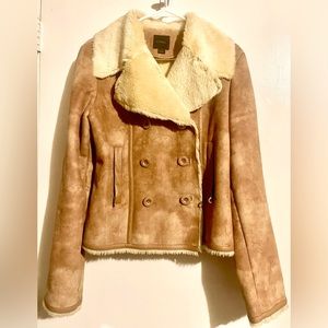 Express Vegan Suede Coat